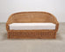Suite of Michael Taylor Style Rattan Wicker Chairs and Sofa