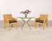 Set of Four Billy Baldwin for Bielecky Cane Dining Armchairs