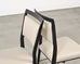 Set of Four Paul McCobb "Irwin" Mahogany Brass Dining Chairs