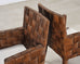 Set of Four John Hutton for Donghia Block Island Cane Armchairs