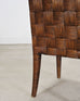 Set of Four John Hutton for Donghia Block Island Cane Armchairs