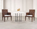 Set of Four John Hutton for Donghia Block Island Cane Armchairs