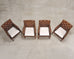 Set of Four John Hutton for Donghia Block Island Cane Armchairs