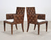 Set of Four John Hutton for Donghia Block Island Cane Armchairs