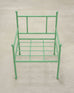 Set of Four French Mid-Century Iron Garden Lounge Dining Armchairs