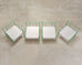 Set of Four French Mid-Century Iron Garden Lounge Dining Armchairs