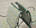 Set of Four O.W. Lee Wrought Iron Garden Patio Dining Armchairs