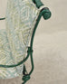Set of Four O.W. Lee Wrought Iron Garden Patio Dining Armchairs