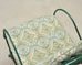 Set of Four O.W. Lee Wrought Iron Garden Patio Dining Armchairs
