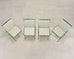Set of Four O.W. Lee Wrought Iron Garden Patio Dining Armchairs