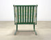 Set of Four O.W. Lee Iron Garden Lounge Chairs and Two Ottomans