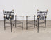 Set of Four Mario Papperzini Amalfi Adjustable Chain Lounge Chairs