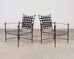 Set of Four Mario Papperzini Amalfi Adjustable Chain Lounge Chairs
