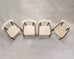 Set of Four T. H. Robsjohn-Gibbings Klismos Dining Armchairs