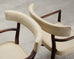 Set of Four T. H. Robsjohn-Gibbings Klismos Dining Armchairs