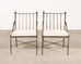 Set of Four Michael Taylor Montecito Patio Garden Dining Chairs