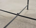 Set of Four RH Catalina Aluminum Patio Garden Dining Armchairs