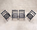 Set of Four Ralph Lauren Style Regency Caned Dining Armchairs