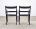 Set of Four Ralph Lauren Style Regency Caned Dining Armchairs
