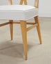 Set of Four Tommi Parzinger Mid-Century X-Back Dining Chairs