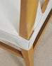 Set of Four Tommi Parzinger Mid-Century X-Back Dining Chairs