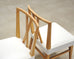 Set of Four Tommi Parzinger Mid-Century X-Back Dining Chairs
