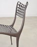 Set of Four Dan Johnson Brown Jordan Sol Y Luna Dining Chairs