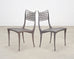 Set of Four Dan Johnson Brown Jordan Sol Y Luna Dining Chairs