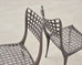 Set of Four Dan Johnson Brown Jordan Sol Y Luna Dining Chairs