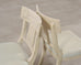 Set of Michael Taylor Neoclassical White Klismos Dining Chairs