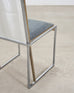 Set of Six Giacomo Sinopoli Italian Modernist Dining Chairs