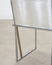 Set of Six Giacomo Sinopoli Italian Modernist Dining Chairs