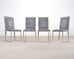Set of Six Giacomo Sinopoli Italian Modernist Dining Chairs
