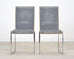 Set of Six Giacomo Sinopoli Italian Modernist Dining Chairs