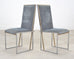 Set of Six Giacomo Sinopoli Italian Modernist Dining Chairs