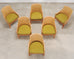 Set of Six McGuire Umbria Woven Rattan Cane Dining Armchairs