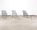 Set of Six Dan Johnson Brown Jordan Sol y Luna Chaise Lounges