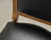 Set of Six Michael Taylor Regency Style Leather Dining Chairs