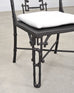 Set of Six Michael Taylor Bronzed Bamboo Garden Dining Chairs