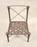 Set of Six Michael Taylor Arcadia High Back Bronzed Garden Chairs