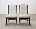 Set of Eight Laura Kirar for McGuire Rattan Ring Dining Chairs