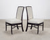 Set of Eight Laura Kirar for McGuire Rattan Ring Dining Chairs