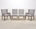 Set of Eight Bernhardt "Linea" Cerused Ash Dining Chairs