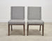 Set of Eight Bernhardt "Linea" Cerused Ash Dining Chairs