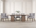 Set of Eight Bernhardt "Linea" Cerused Ash Dining Chairs