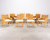 Set of 8 Billy Baldwin for Bielecky Brothers Cane Dining Chairs