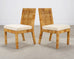 Set of 8 Billy Baldwin for Bielecky Brothers Cane Dining Chairs