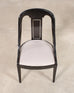 Set of Eight French Art Deco Lacquered Gondola Dining Chairs