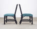 Set of Eight Chinese Chippendale Dining Chairs by Hickory Chair