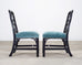 Set of Eight Chinese Chippendale Dining Chairs by Hickory Chair